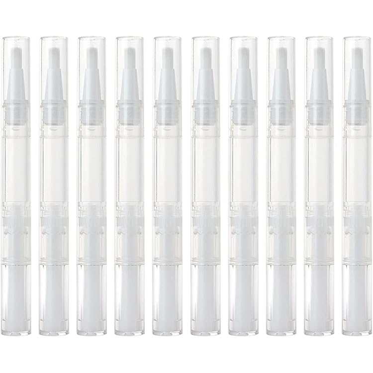 Amazon.co.jp: YXC ツイストペン 10本セット 3ml 透明 詰め替え メイク